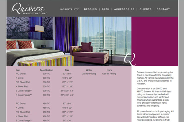 Quivera Marketing web design